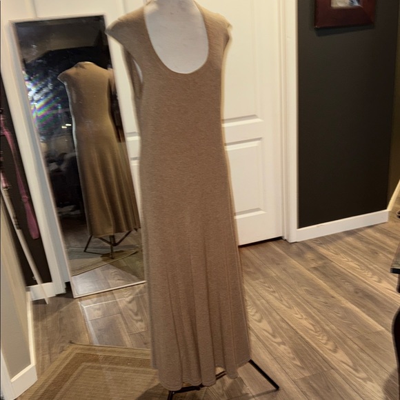 Polo Ralph Lauren Cashmere Cap-Sleeve Dress scoop neck size large - Picture 8 of 16